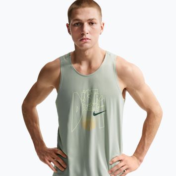 Herren-Laufshirt Nike Stride Dri-Fit ADV jade horizon/linen