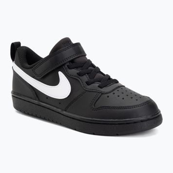 Kinderschuhe Nike Court Borough Low Recraft black/black/white