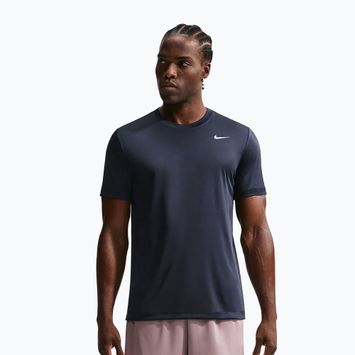 Trainings-T-Shirt Herren Nike Dri-FIT Training T-Shirt obsidian/matte silver