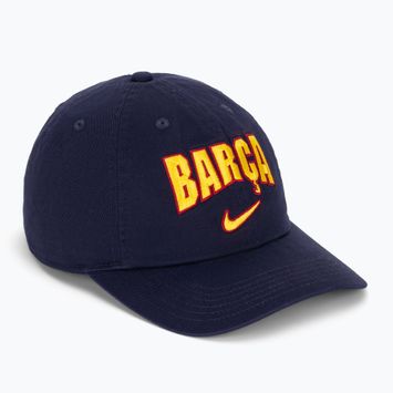 Kinder-Basecap Nike FC Barcelona Club Cotton blackened blue