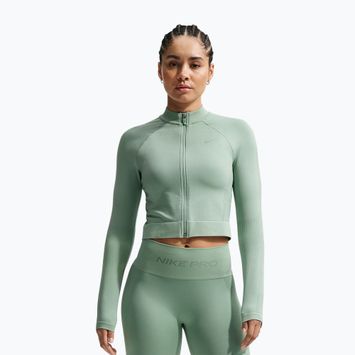 Damen-Trainingssweatshirt Nike Pro Seamless Full Zip Top steam