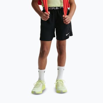 Kindershorts Nike Pro Dri-Fit black/white