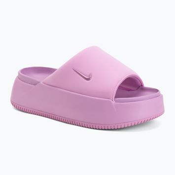 Damen-Pantoletten Nike Calm Elevation light magenta