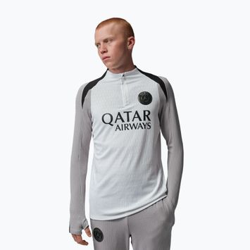 Herren Fußball-Longsleeve Nike Paris Saint-Germain Strike Elite SE Drill Top white/atmosphere grey/black