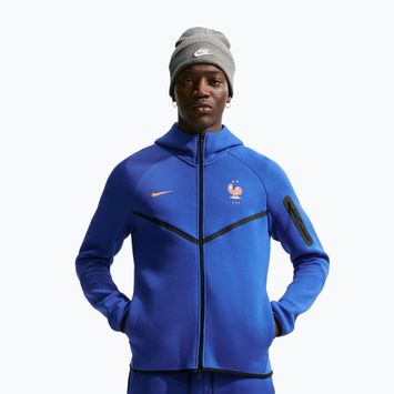 Herrenpullover Nike FFF Tech Fleece Windrunner Full Zip game royal/metallic copper