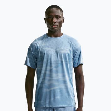 Herren-Laufshirt Nike Stride Dri-Fit ADV work blue/light armory blue/aegean storm