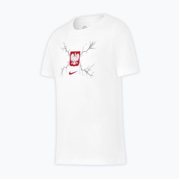 Kinder-Fußballtrikot Nike Graphic Poland weiß