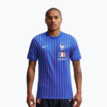 Herren-Fußballtrikot Nike FFF Academy Pro Pre-Match game royal/university red/white