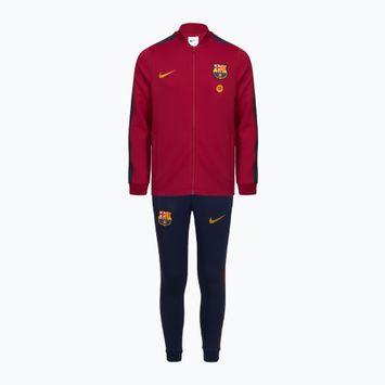 Kinder Fußball-Trainingsanzug Nike FC Barcelona Strike Dri-Fit Soccer Knit noble red/blackened blue