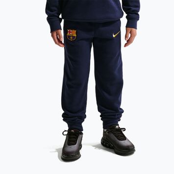 Kinderhose Nike FC Barcelona Club Jogger blackened blue/mineral yellow