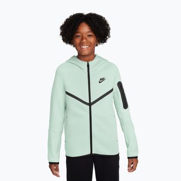 Kinder-Sweatshirt Nike Sportswear Tech Fleece Full Zip barely green/black/black