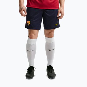 Herren-Fußballshorts Nike FC Barcelona Strike blackened blue/noble red/mineral yellow