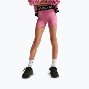 Kinder-Shorts Nike Pro peony/white