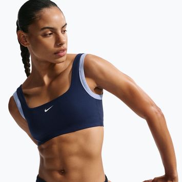 Sport-BH Nike One Light Support midnight navy/aluminium/white
