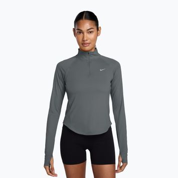Laufpullover für Damen Nike Tempo Dri-Fit 1/4 Zip cool grey