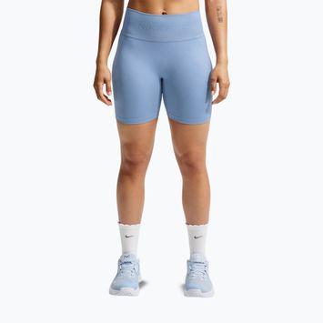 Damen Trainingsshorts Nike Pro Seamless work blue