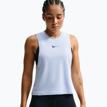 Damen-Trainingsshirt Nike Pro hydrogen blue/old royal
