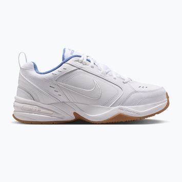 Herren Trainingsschuhe Nike Air Monarch IV white/indigo storm/gum light brown/white
