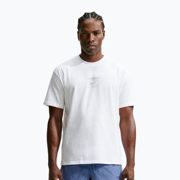 Trainings-T-Shirt Herren Nike N.A.C. white/ight smoke grey