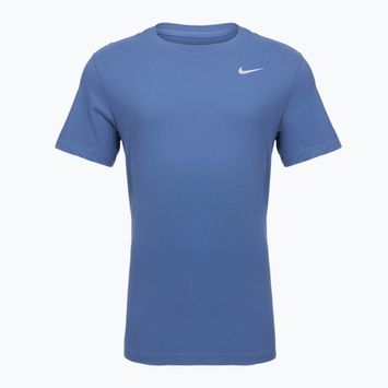 Trainings-T-Shirt Herren Nike Dri-FIT indigo storm/white