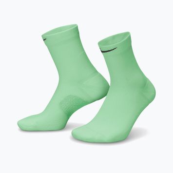 Socken Nike Run Midweight Micro Crew cucumber calm/black/black