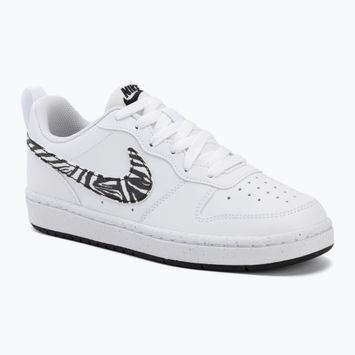 Nike Court Borough Low Schuhe weiß/schwarz