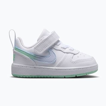 Kinderschuhe Nike Court Borough Low white/football grey/arctic green