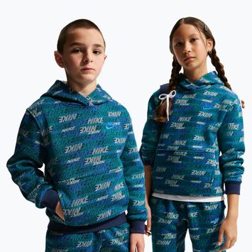 Kinder-Sweatshirt Nike Sportswear Club Fleece bright spruce/midnight navy/game royal