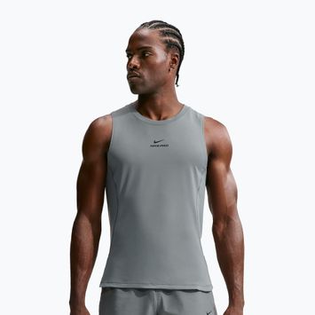 Trainings-T-Shirt Herren Nike Pro smoke grey/black