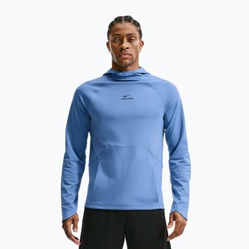 Herren-Trainingssweatshirt Nike Pro Indigo Storm/Black