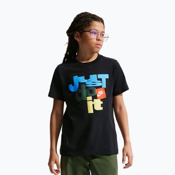 Kinder-Shirt Nike Sportswear Club black