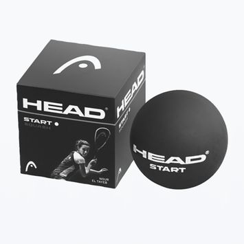 HEAD sq Start Squash Ball schwarz 287346
