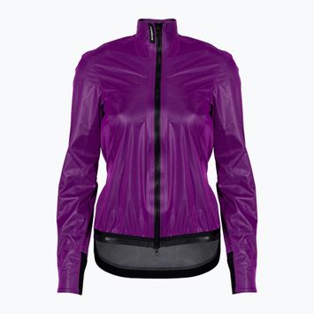 Damen Fahrradjacke ASSOS Dyora RS Rain lila 12.32.372.4B