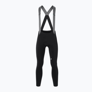 Fahrradhose Herren ASSOS Mille GT C2 Winter bibtights schwarz