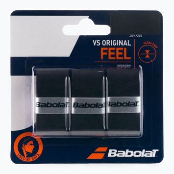 Tennisschlägerhüllen BABOLAT VS Original 3 Stück schwarz 653040