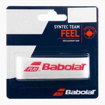 BABOLAT Syntec Team Grip Tennisschlägerhülle rot und weiß 670065