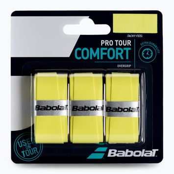 BABOLAT Pro Tour Tennisschlägerhüllen 3 Stück gelb 653037