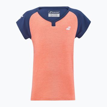 Babolat Kinder-Tennisshirt Play Cap Sleeve orange 3WTD011