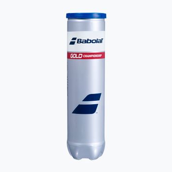 Tennisbälle Babolat Gold Championship 4 Stk. yellow