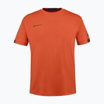 Shirt Herren Babolat Play Crew Neck fiesta red