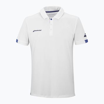Herren Poloshirt Babolat Play white/white