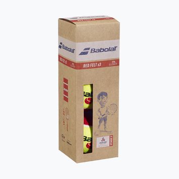 Tennisbälle Kinder Babolat Red Felt 3 Stk. yellow