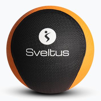 Medizinball Sveltus Medicine Ball Rubber 3 kg orange/ black