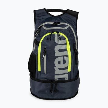 Schwimm Rucksack arena Fastpack 3.0 40 l navy/neon yellow