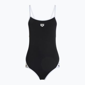 Badeanzug Damen arena Icons Super Fly Back Solid black / white