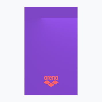 Arena Microfaser-Schnelltrockenhandtuch violett/calypso coral