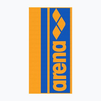 Arena Logotype Jacquard-Handtuch Papagei/blaues Porzellan