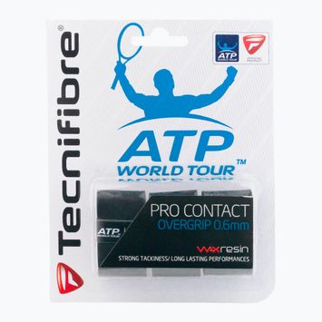 Tecnifibre Contact Pro Tennisschlägerhüllen 3 Stück schwarz 52ATPCONBK