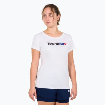 Damen Tecnifibre Club Baumwolle Tee weiß