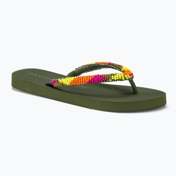 Flip-Flops Damen Bananea Moon Calisun Seaside kaki